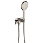Fienza Kaya Hand Shower and Hook Soft Square Plate - Brushed Nickel
